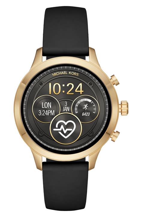 michael kors watch face agenda|Michael Kors Access Runway Smartwatch .